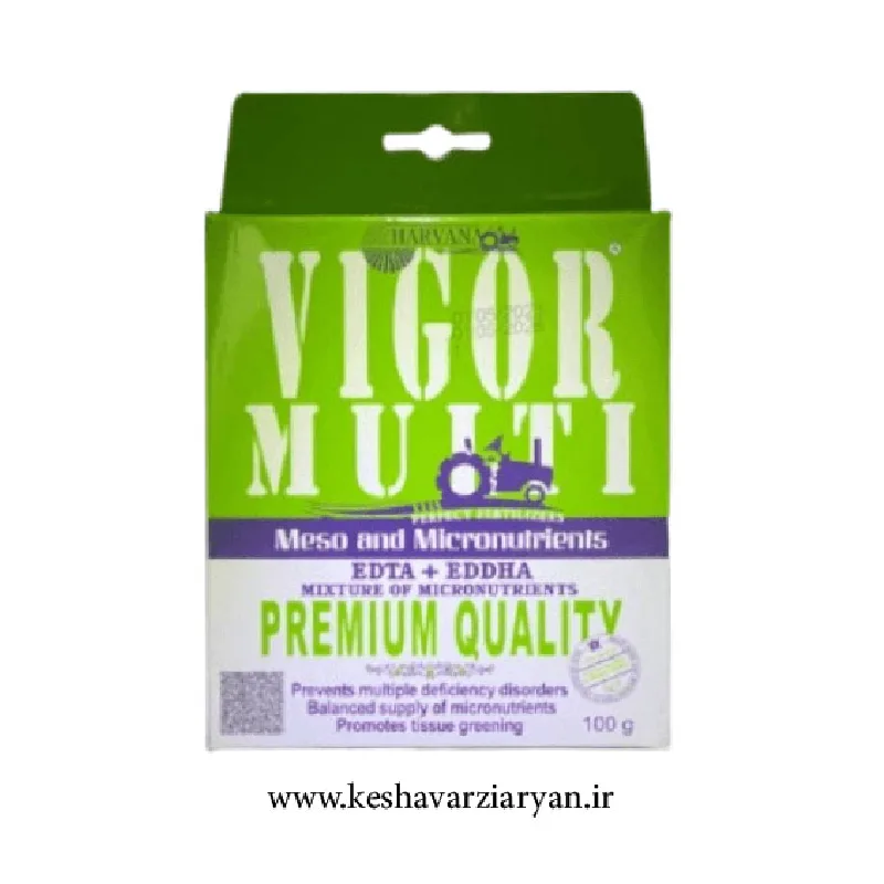 multi vigor harvana 100gr کود ریز مغذی ویگور مولتی هاروانا 100 گرمی