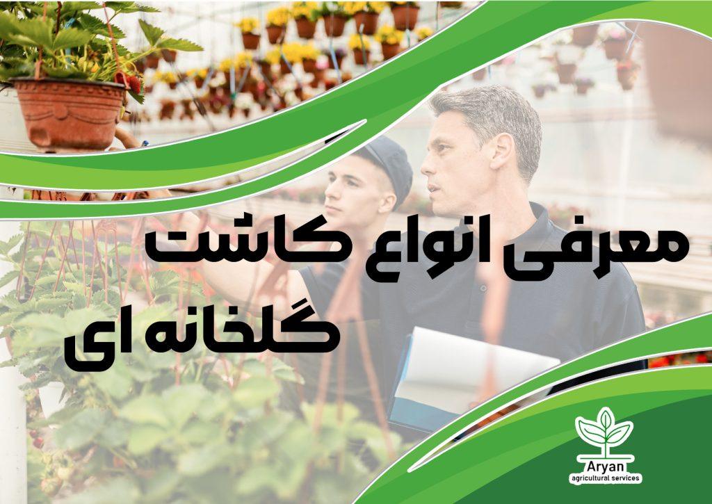 معرفی انواع کاشت گلخانه‌ای